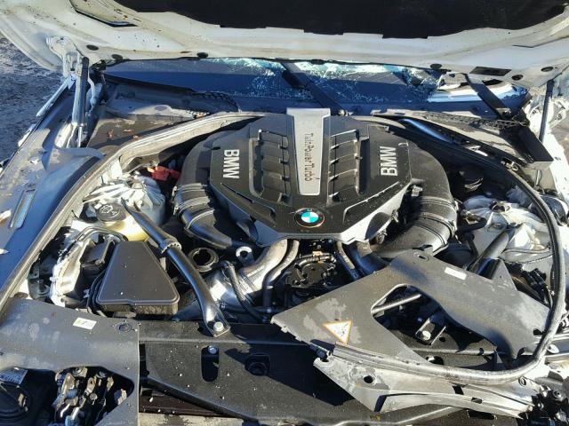 WBAYM9C53DDW20002 - 2013 BMW 650 I WHITE photo 7