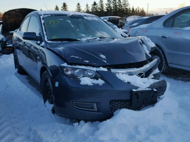 JM1BK32FX81165002 - 2008 MAZDA 3 I GRAY photo 1