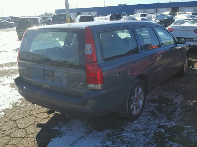 YV1SW59V542395302 - 2004 VOLVO V70 FWD GREEN photo 4