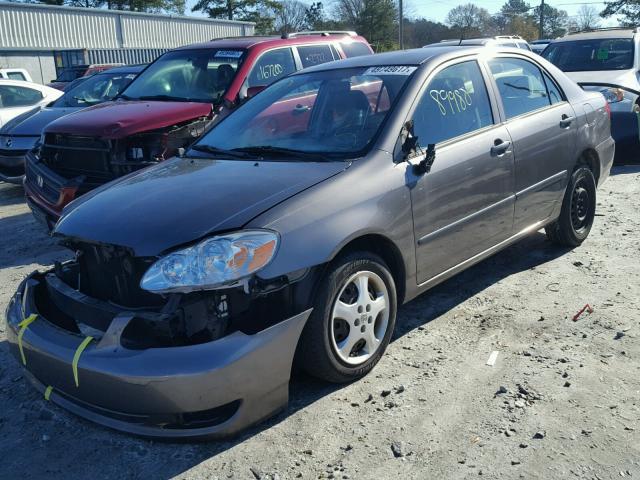 1NXBR32EX8Z005246 - 2008 TOYOTA COROLLA CE GRAY photo 2