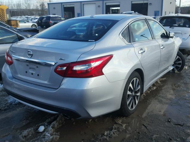 1N4AL3APXHC189703 - 2017 NISSAN ALTIMA 2.5 SILVER photo 4