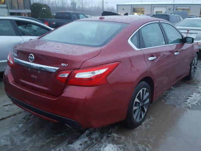 1N4AL3AP0HC112032 - 2017 NISSAN ALTIMA 2.5 RED photo 4