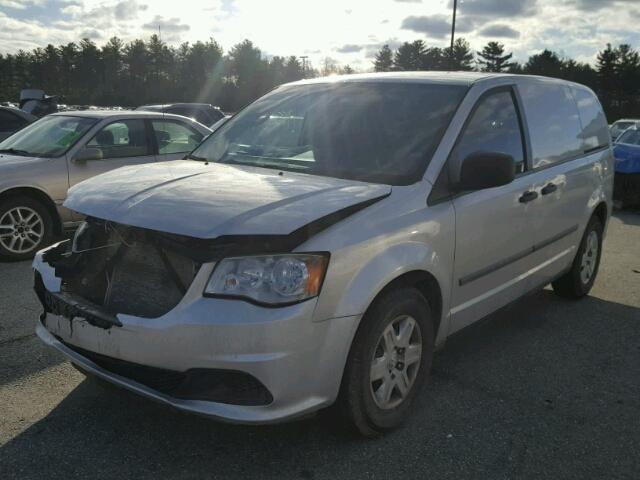 2C4JDGAG3CR261243 - 2012 DODGE RAM VAN SILVER photo 2