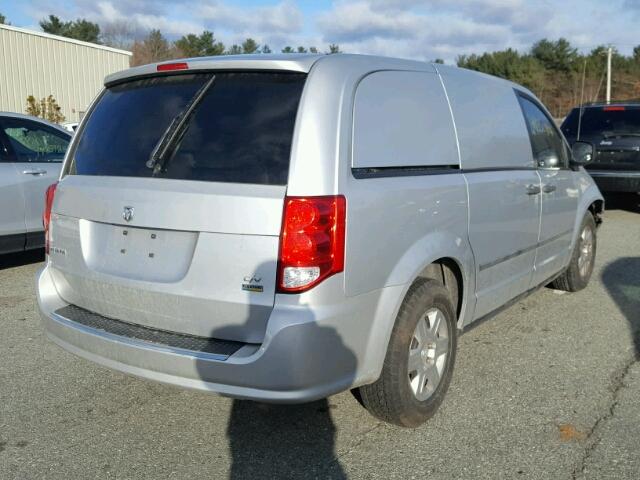 2C4JDGAG3CR261243 - 2012 DODGE RAM VAN SILVER photo 4