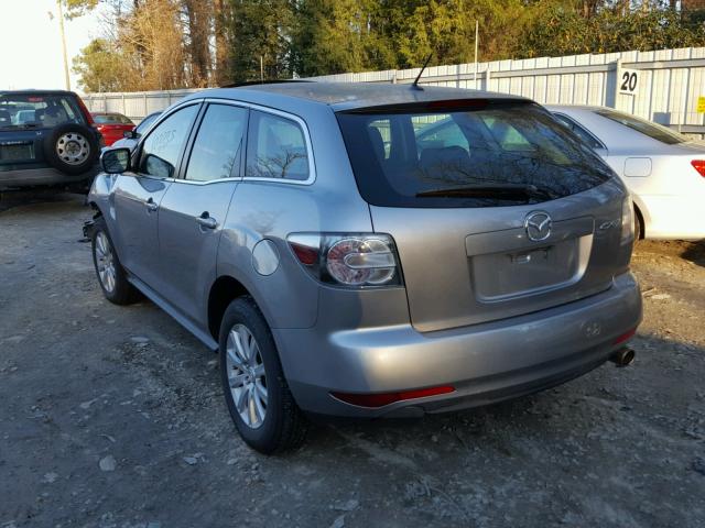 JM3ER2W59A0326785 - 2010 MAZDA CX-7 SILVER photo 3