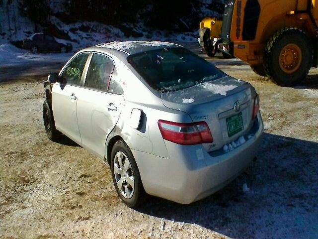 4T1BE46K77U634575 - 2007 TOYOTA CAMRY NEW SILVER photo 3