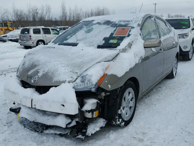 JTDKB20U783420592 - 2008 TOYOTA PRIUS GOLD photo 2