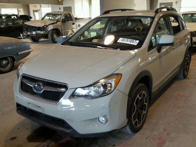 JF2GPACCXE8211156 - 2014 SUBARU XV CROSSTR CREAM photo 2