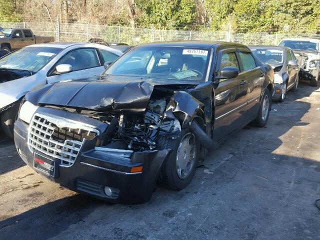 2C3KA53G26H515294 - 2006 CHRYSLER 300 TOURIN BLACK photo 2