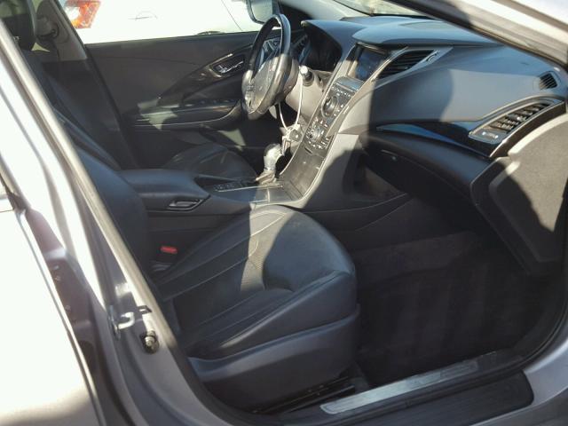 KMHFH4JG1CA186874 - 2012 HYUNDAI AZERA GLS SILVER photo 5