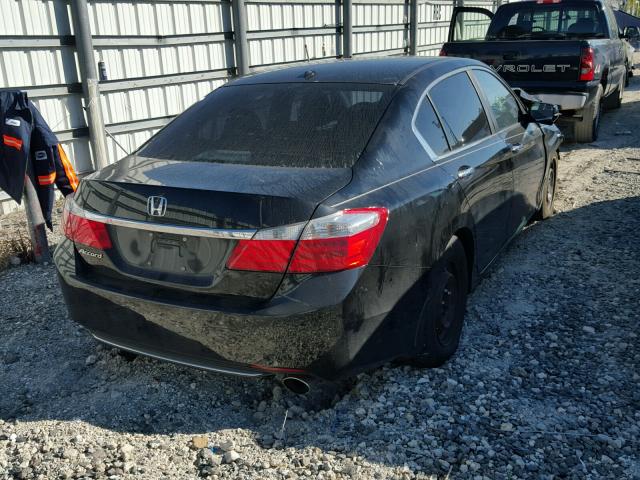 1HGCR2F86DA160235 - 2013 HONDA ACCORD EXL BLACK photo 4