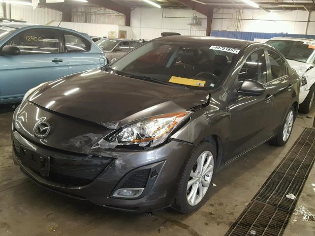 JM1BL1S52A1297380 - 2010 MAZDA 3 S GRAY photo 2