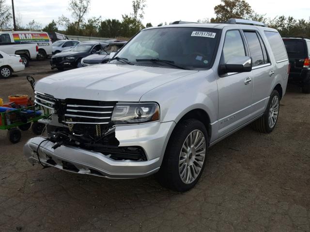 5LMJJ2JT8HEL02858 - 2017 LINCOLN NAVIGATOR 银色 照片 2