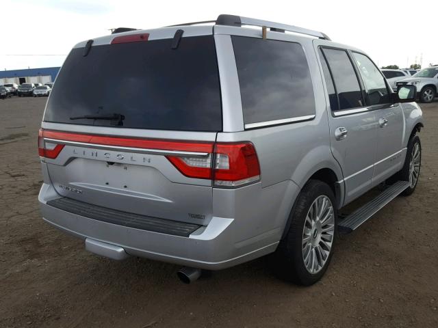 5LMJJ2JT8HEL02858 - 2017 LINCOLN NAVIGATOR 银色 照片 4