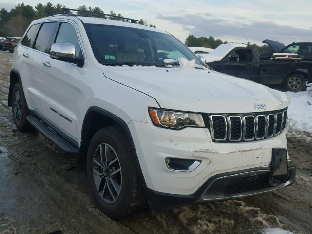 1C4RJFBG4HC802661 - 2017 JEEP GRAND CHER WHITE photo 1