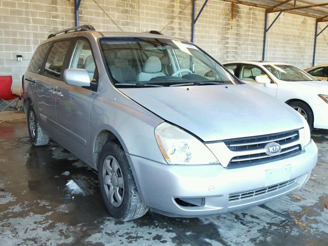 KNDMB233366043475 - 2006 KIA SEDONA EX SILVER photo 1