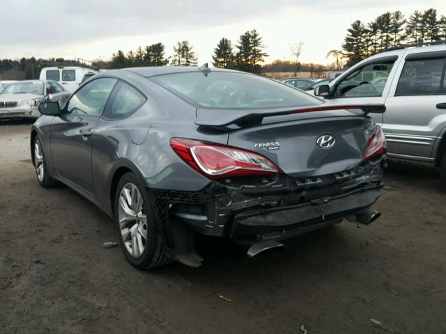 KMHHT6KD6EU114402 - 2014 HYUNDAI GENESIS CO GRAY photo 3