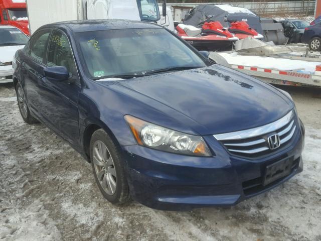 1HGCP2F80BA102558 - 2011 HONDA ACCORD EXL BLUE photo 1