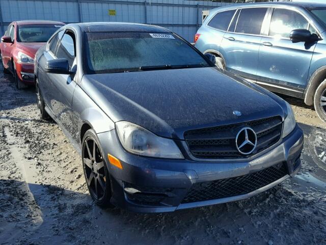 WDDGJ4HB4DG061542 - 2013 MERCEDES-BENZ C 250 GRAY photo 1