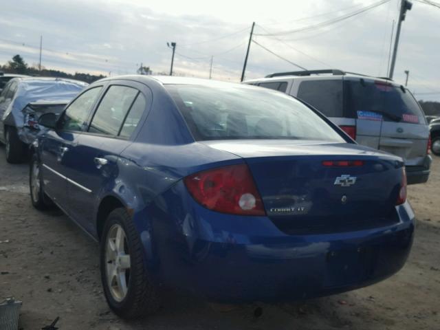 1G1AZ52F157609114 - 2005 CHEVROLET COBALT LT BLUE photo 3