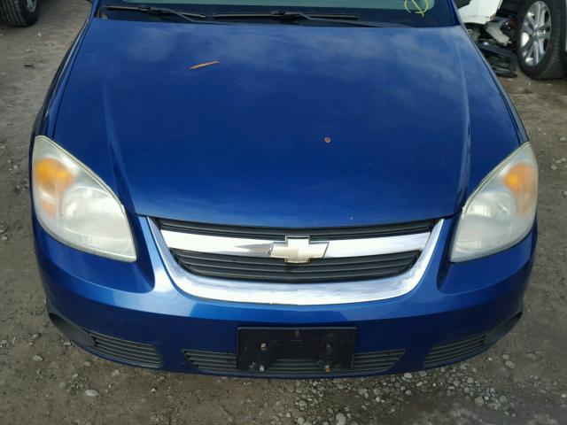 1G1AZ52F157609114 - 2005 CHEVROLET COBALT LT BLUE photo 7