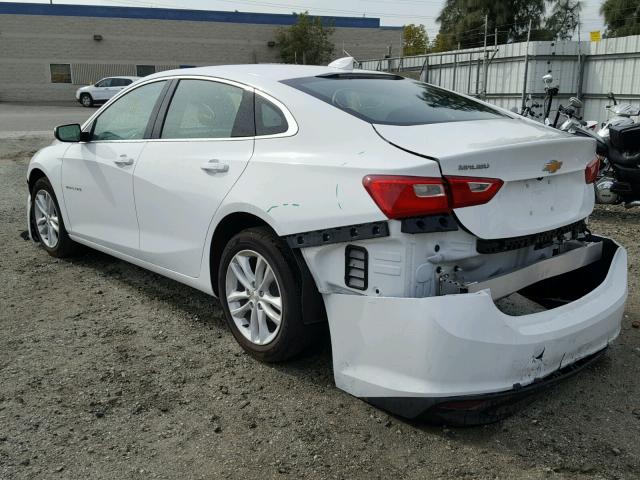 1G1ZD5ST9JF107359 - 2018 CHEVROLET MALIBU LT WHITE photo 3