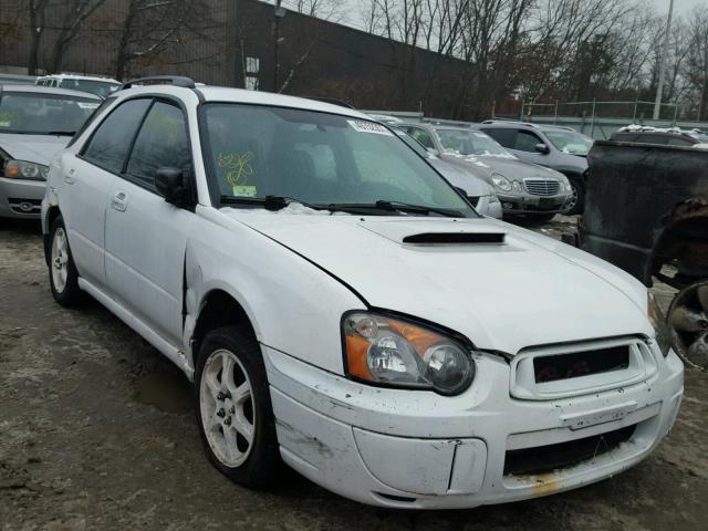 JF1GG65534G805706 - 2004 SUBARU IMPREZA TS WHITE photo 1