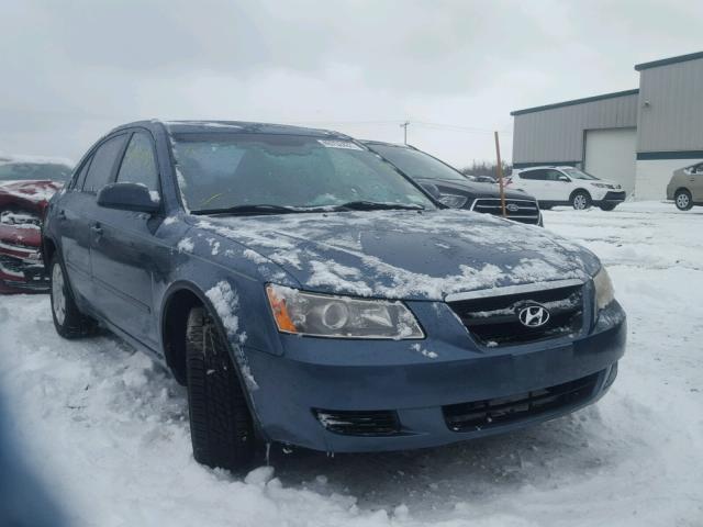 KMHET46C36A078065 - 2006 HYUNDAI SONATA GL BLUE photo 1