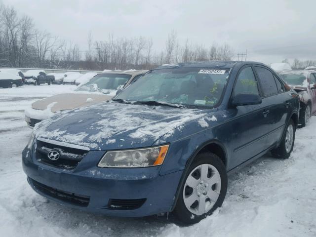 KMHET46C36A078065 - 2006 HYUNDAI SONATA GL BLUE photo 2