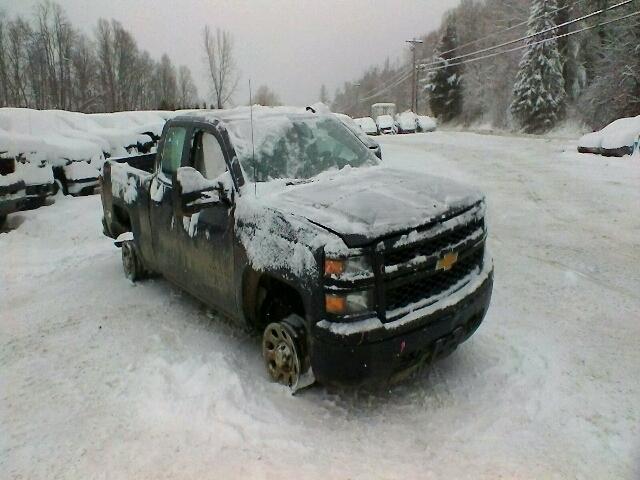 1GCVKPEC0FZ262715 - 2015 CHEVROLET SILVERADO BLACK photo 1