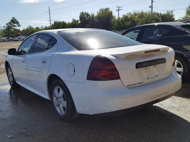 2G2WP552971162466 - 2007 PONTIAC GRAND PRIX Սպիտակ լուսանկար 3