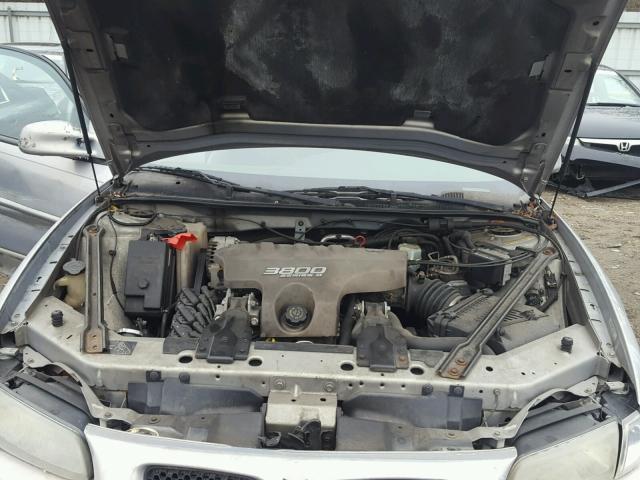 1G2WP12K2YF138212 - 2000 PONTIAC GRAND PRIX SILVER photo 7