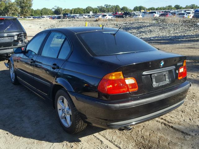 WBAAM3339XCA83338 - 1999 BMW 323I BLACK photo 3