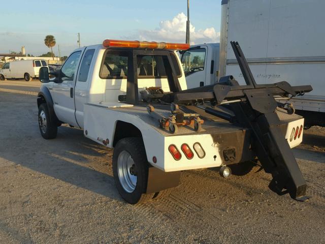 1FDAX56P47EB16778 - 2007 FORD F550 SUPER WHITE photo 3