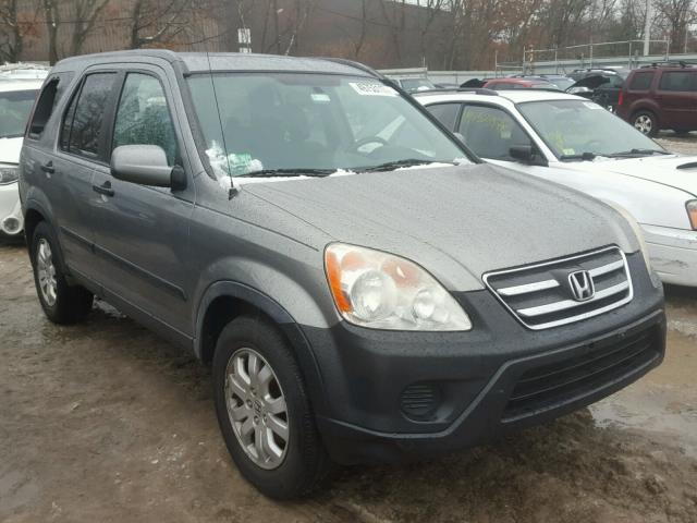 JHLRD77836C057447 - 2006 HONDA CR-V EX GRAY photo 1