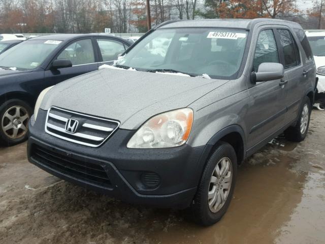 JHLRD77836C057447 - 2006 HONDA CR-V EX GRAY photo 2