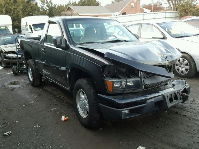 1GCCS14E488132548 - 2008 CHEVROLET COLORADO BLACK photo 1