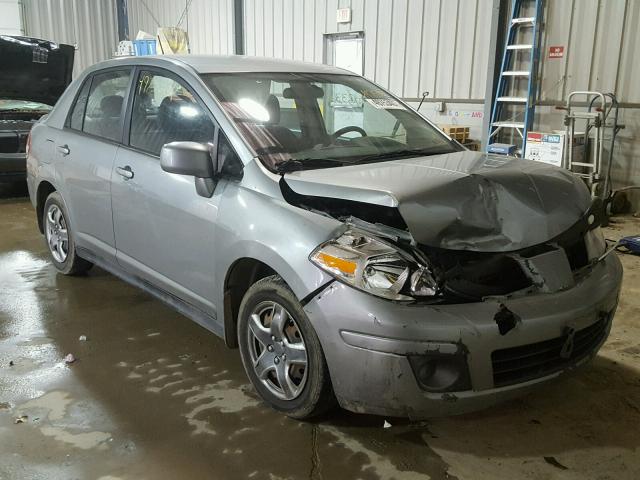 3N1BC11E29L440661 - 2009 NISSAN VERSA S GRAY photo 1