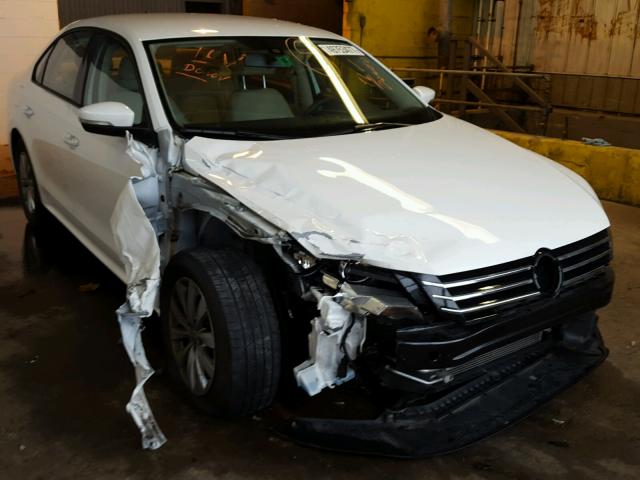 1VWAP7A3XDC137773 - 2013 VOLKSWAGEN PASSAT S WHITE photo 1