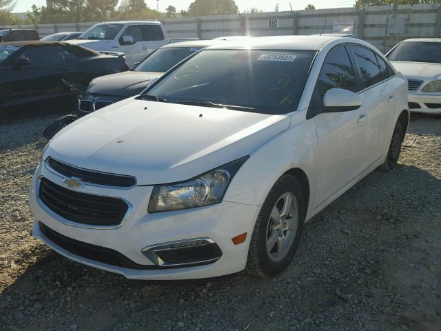 1G1PE5SB9G7211137 - 2016 CHEVROLET CRUZE LIMI WHITE photo 2