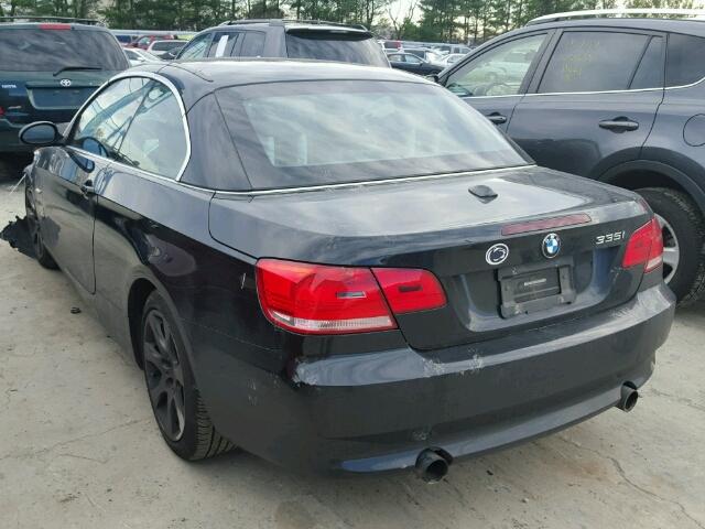 WBAWL73518PX59497 - 2008 BMW 335 I BLACK photo 3