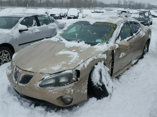 2G2WP522741283660 - 2004 PONTIAC GRAND PRIX TAN photo 2