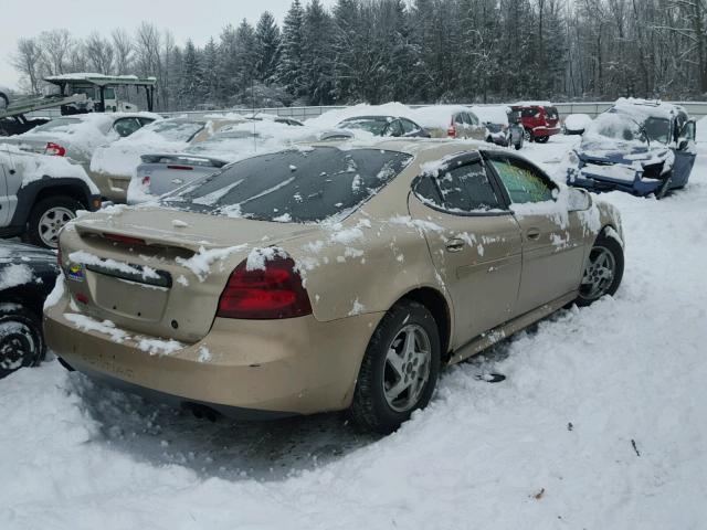 2G2WP522741283660 - 2004 PONTIAC GRAND PRIX TAN photo 4