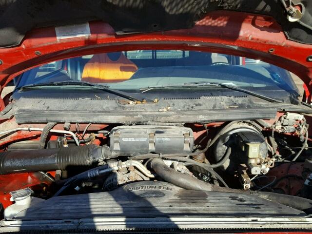 1B7HF16Z4TS524158 - 1996 DODGE RAM 1500 RED photo 7