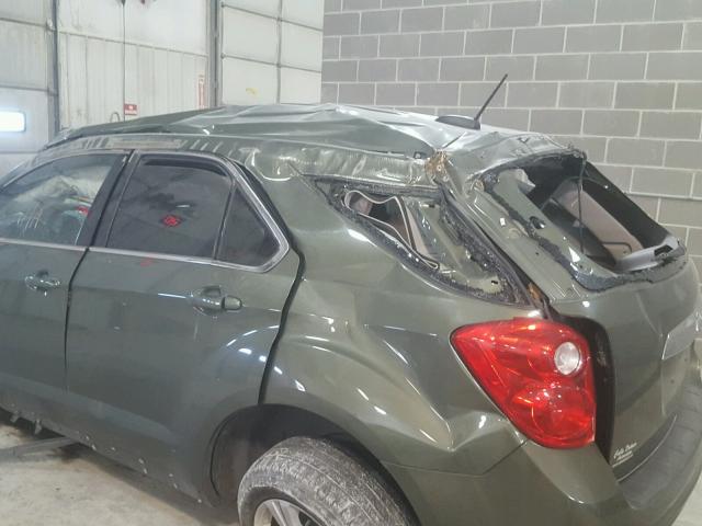 2GNALBEK7F6135226 - 2015 CHEVROLET EQUINOX LT GREEN photo 9