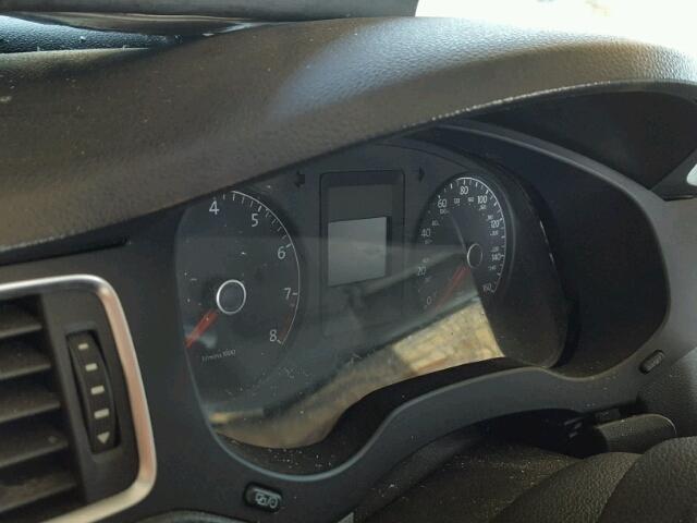 3VW2K7AJ4EM372719 - 2014 VOLKSWAGEN JETTA BASE შავი ფოტო 8