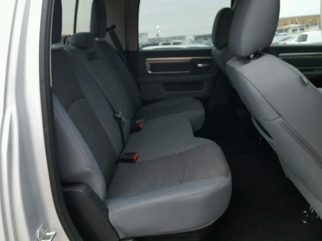 1C6RR7LT9GS138573 - 2016 RAM 1500 SLT SILVER photo 6