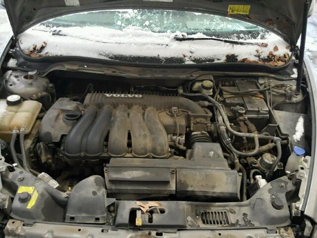 YV1MS382242006924 - 2004 VOLVO S40 2.4I GRAY photo 7