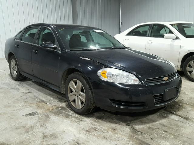 2G1WF5EK7B1289944 - 2011 CHEVROLET IMPALA LS BLACK photo 1