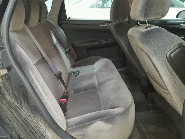 2G1WF5EK7B1289944 - 2011 CHEVROLET IMPALA LS BLACK photo 6